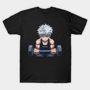 killua at gym T-Shirt